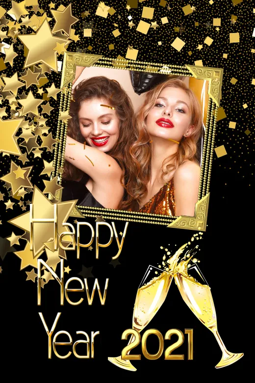 New Year Wishes Photo Frame | Indus Appstore | Screenshot