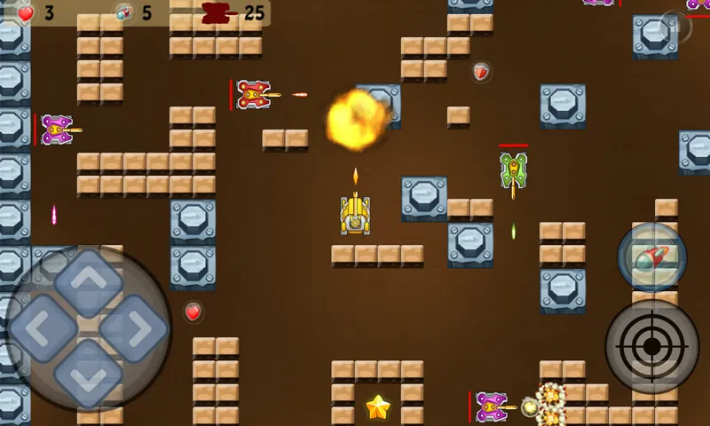 Tank War Super Battle | Indus Appstore | Screenshot