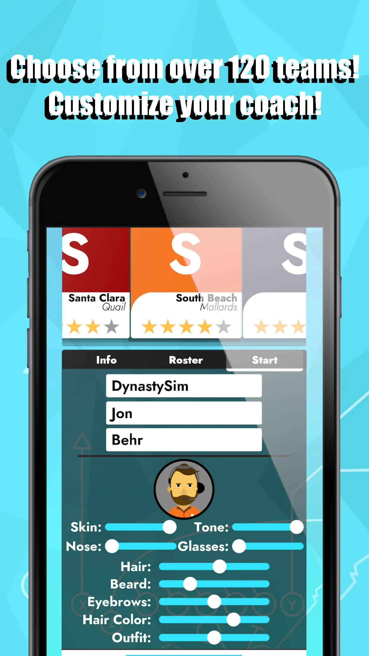 College Football: Dynasty Sim | Indus Appstore | Screenshot