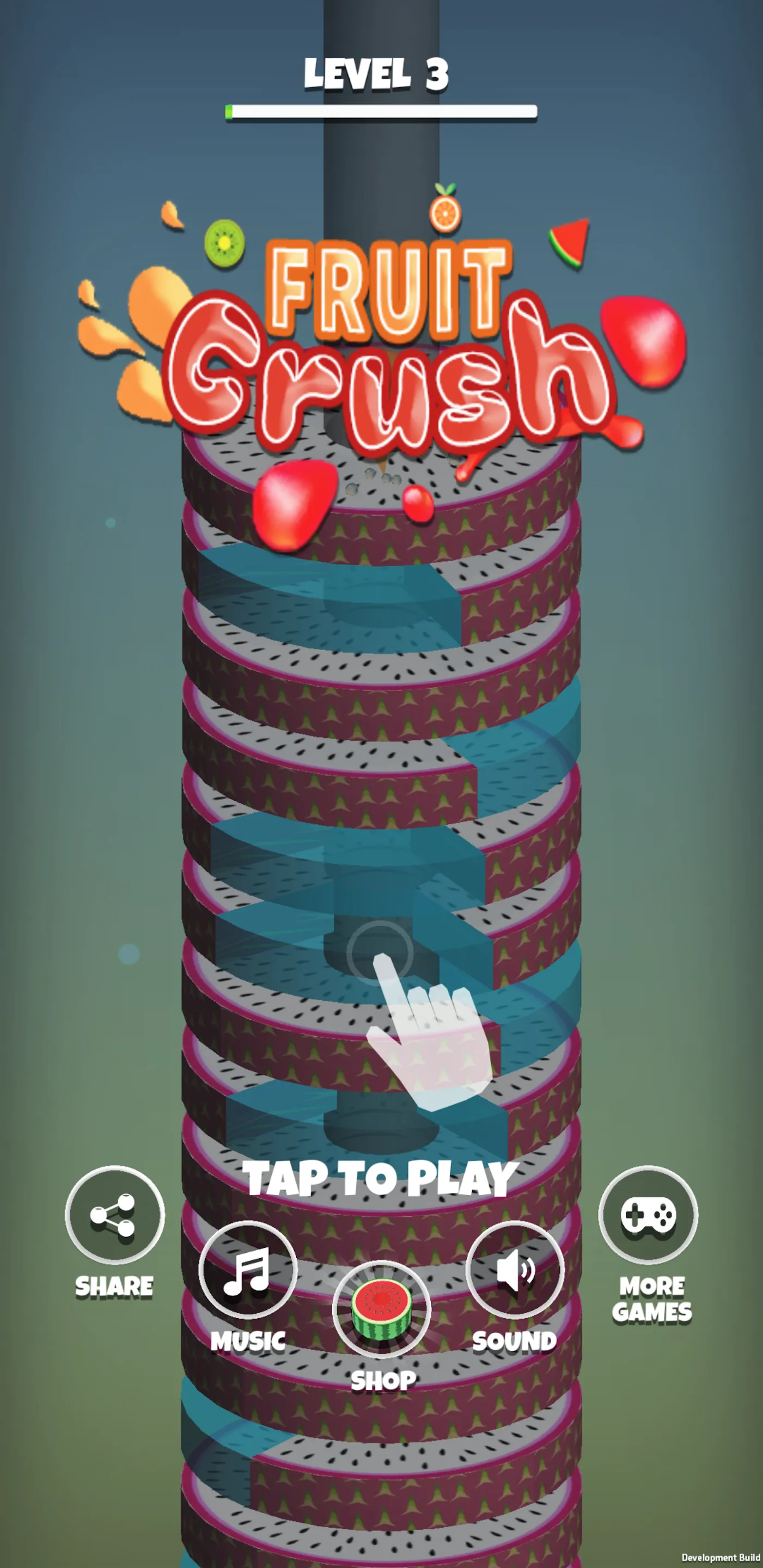 Stack Ball Fruit Crush | Indus Appstore | Screenshot