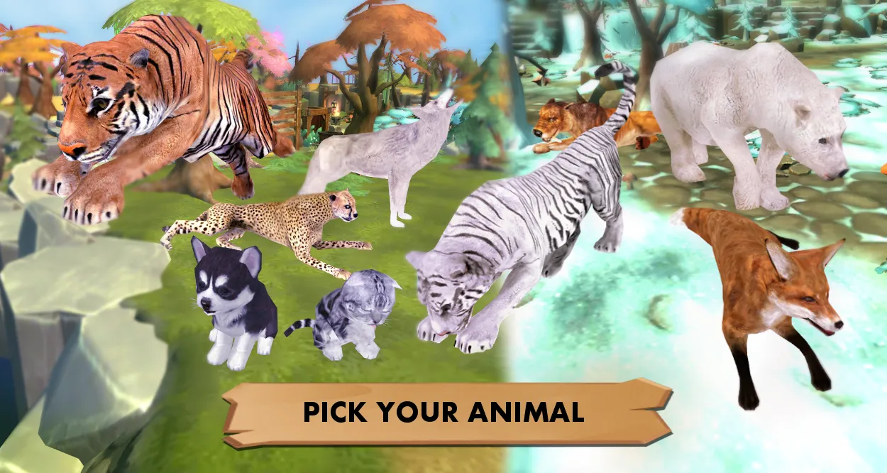 My Wild Pet: Online Animal Sim | Indus Appstore | Screenshot