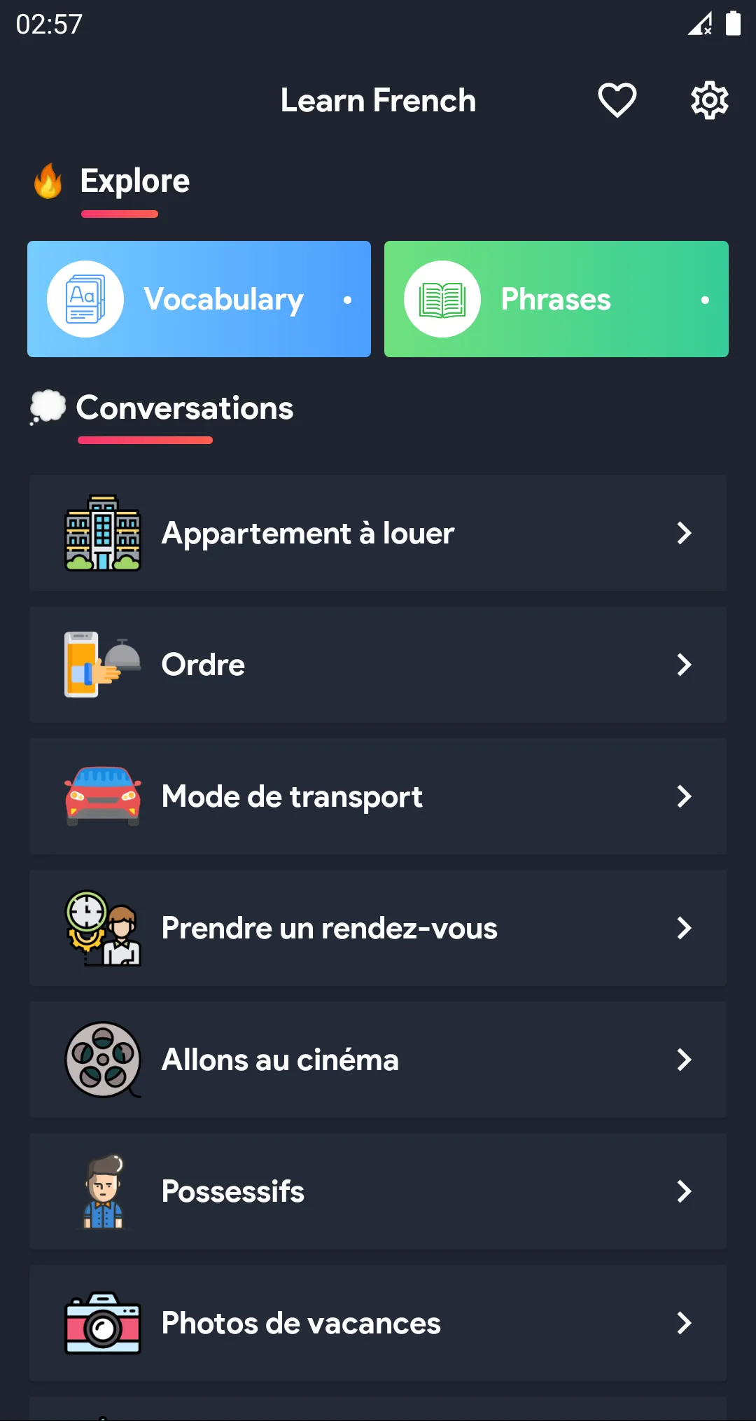 Conversations French Arabic | Indus Appstore | Screenshot