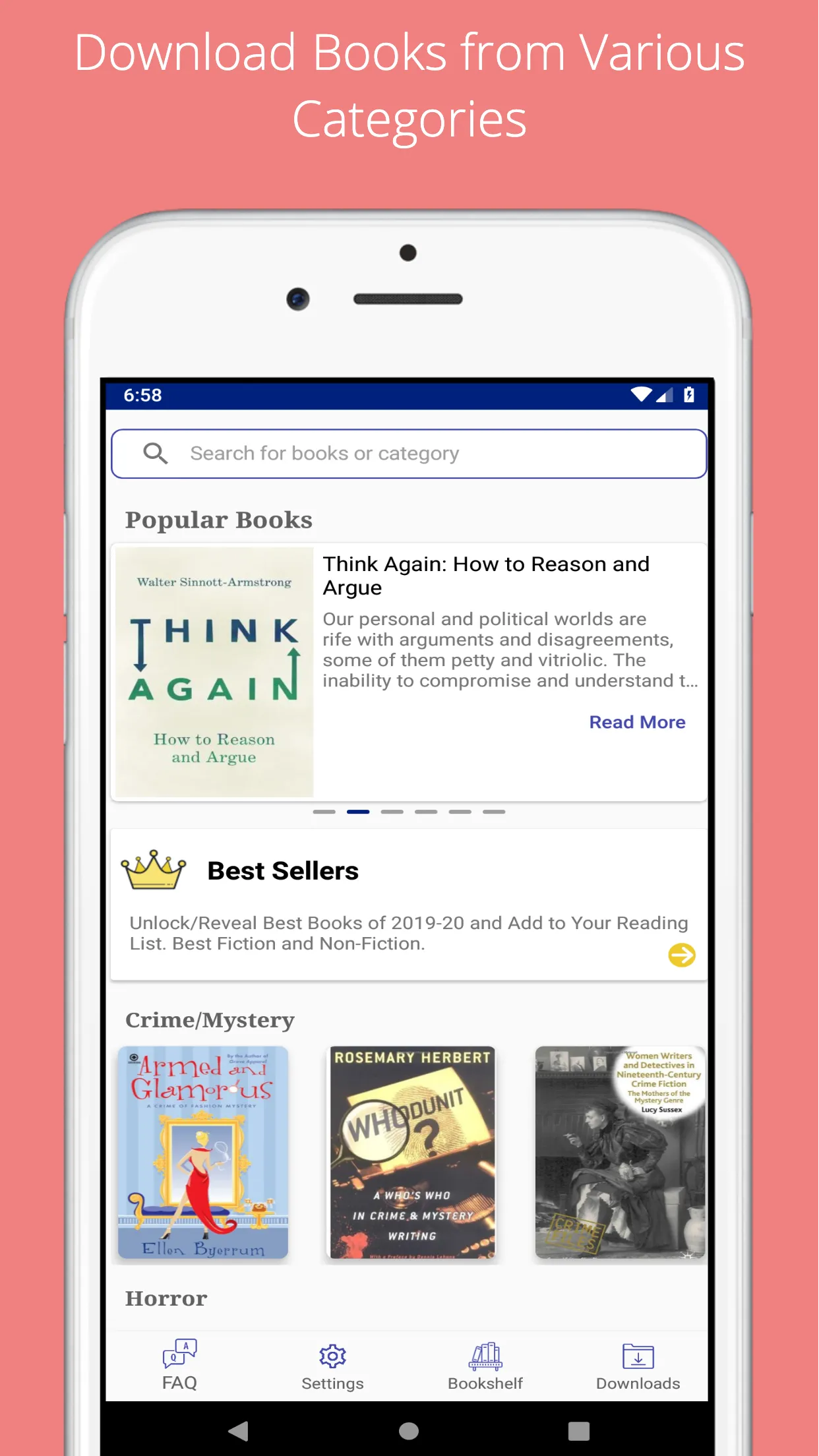 Fbooks - Download books & epub | Indus Appstore | Screenshot