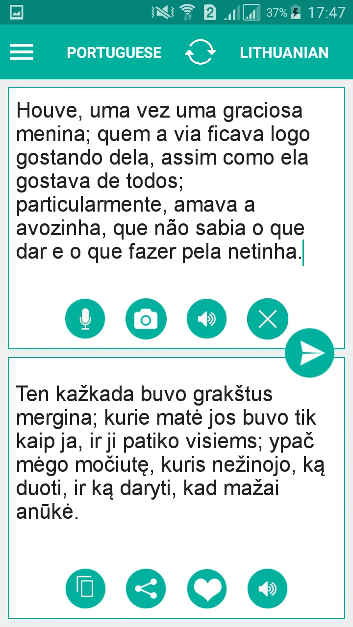 Lithuanian Portuguese Translat | Indus Appstore | Screenshot