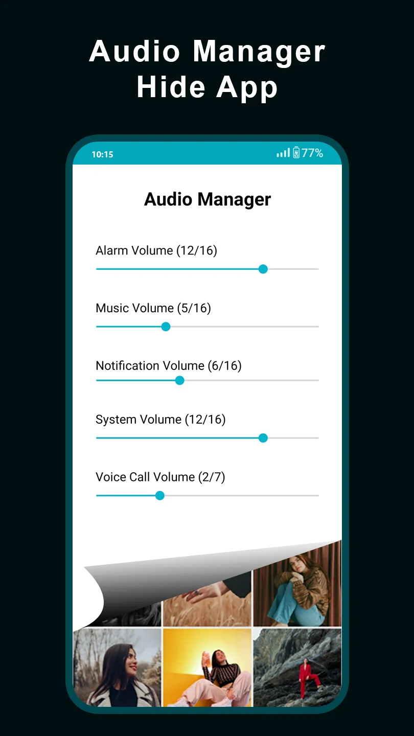 Audio Manager: Hide photo Lock | Indus Appstore | Screenshot