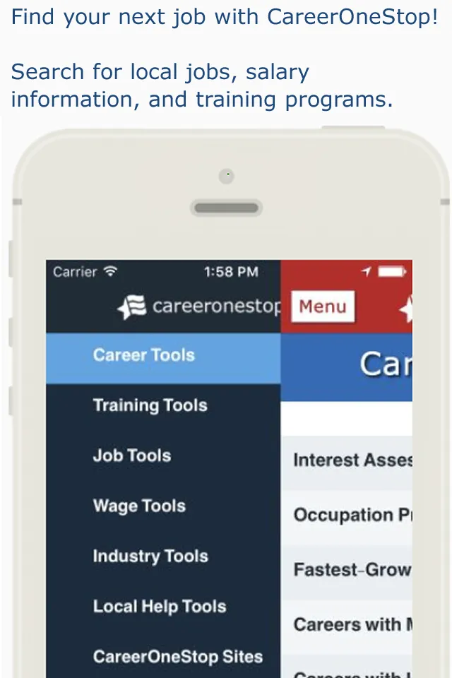 CareerOneStop Mobile | Indus Appstore | Screenshot