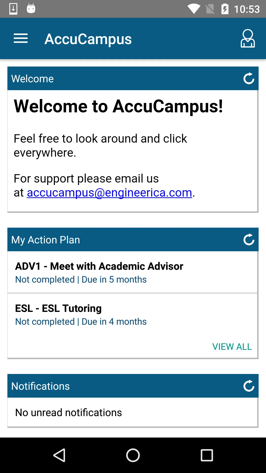 AccuCampus | Indus Appstore | Screenshot