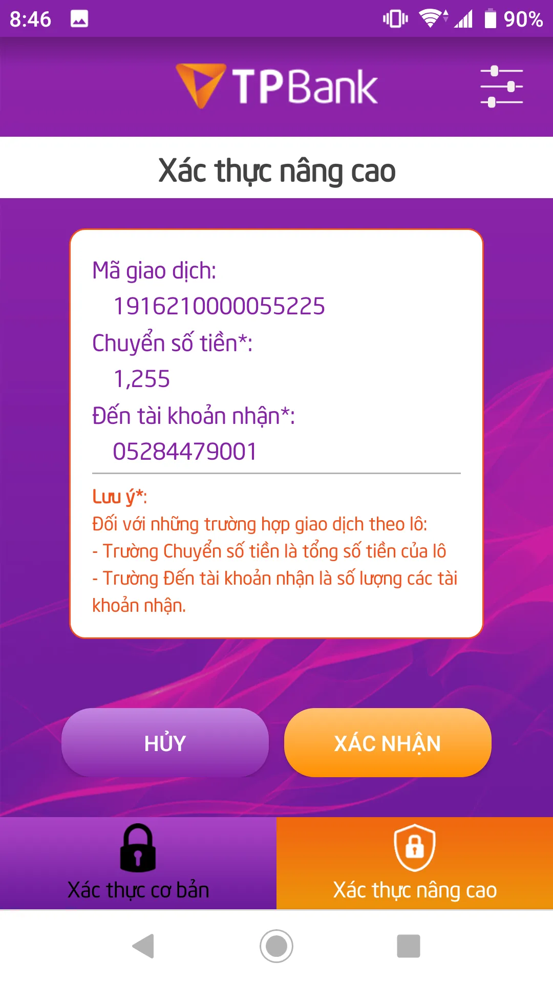 TPBank eToken Biz | Indus Appstore | Screenshot