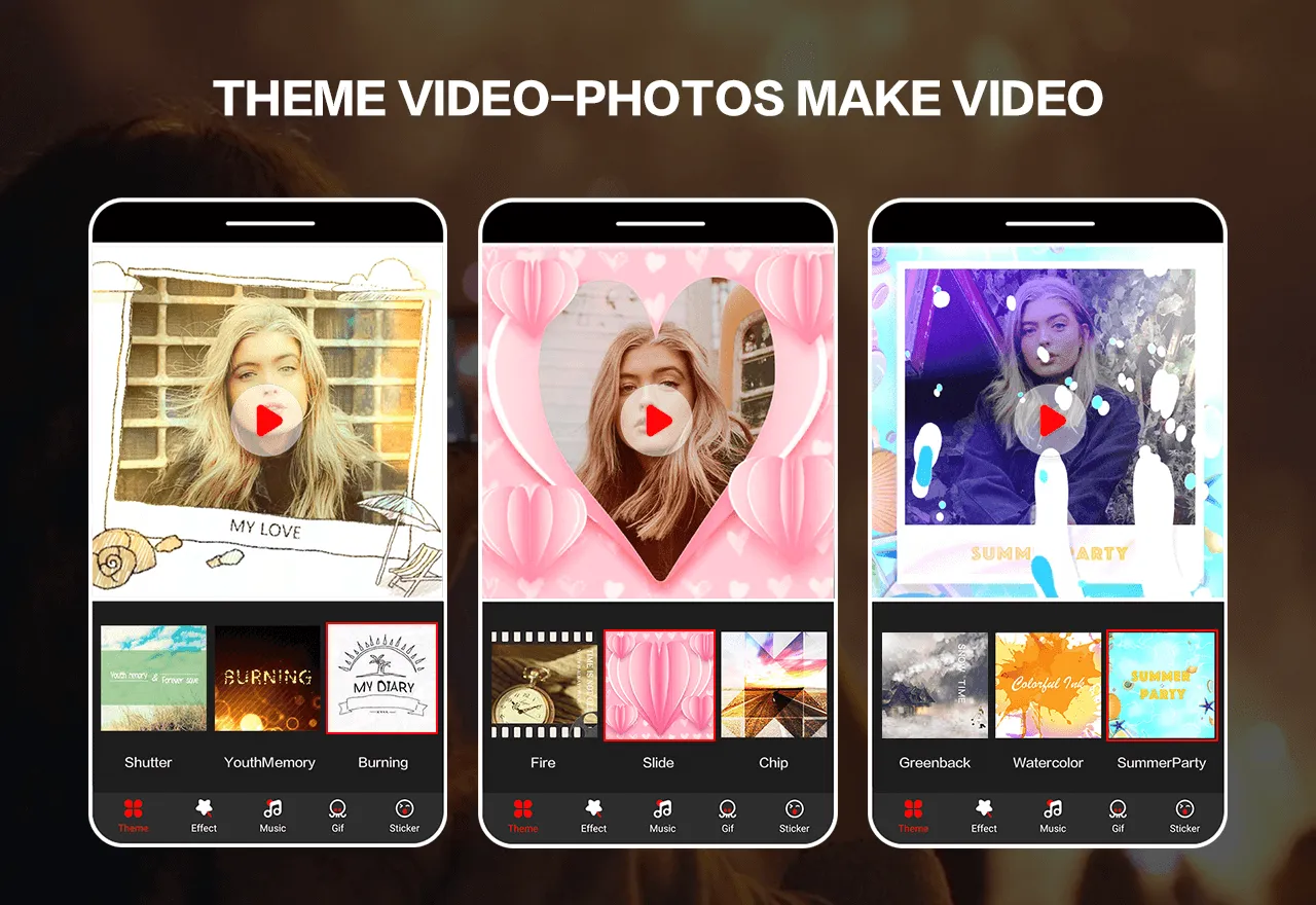 video maker&editor&music | Indus Appstore | Screenshot