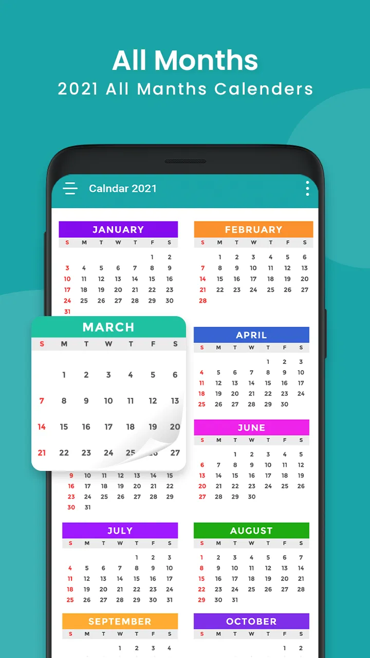 Calendar | Indus Appstore | Screenshot