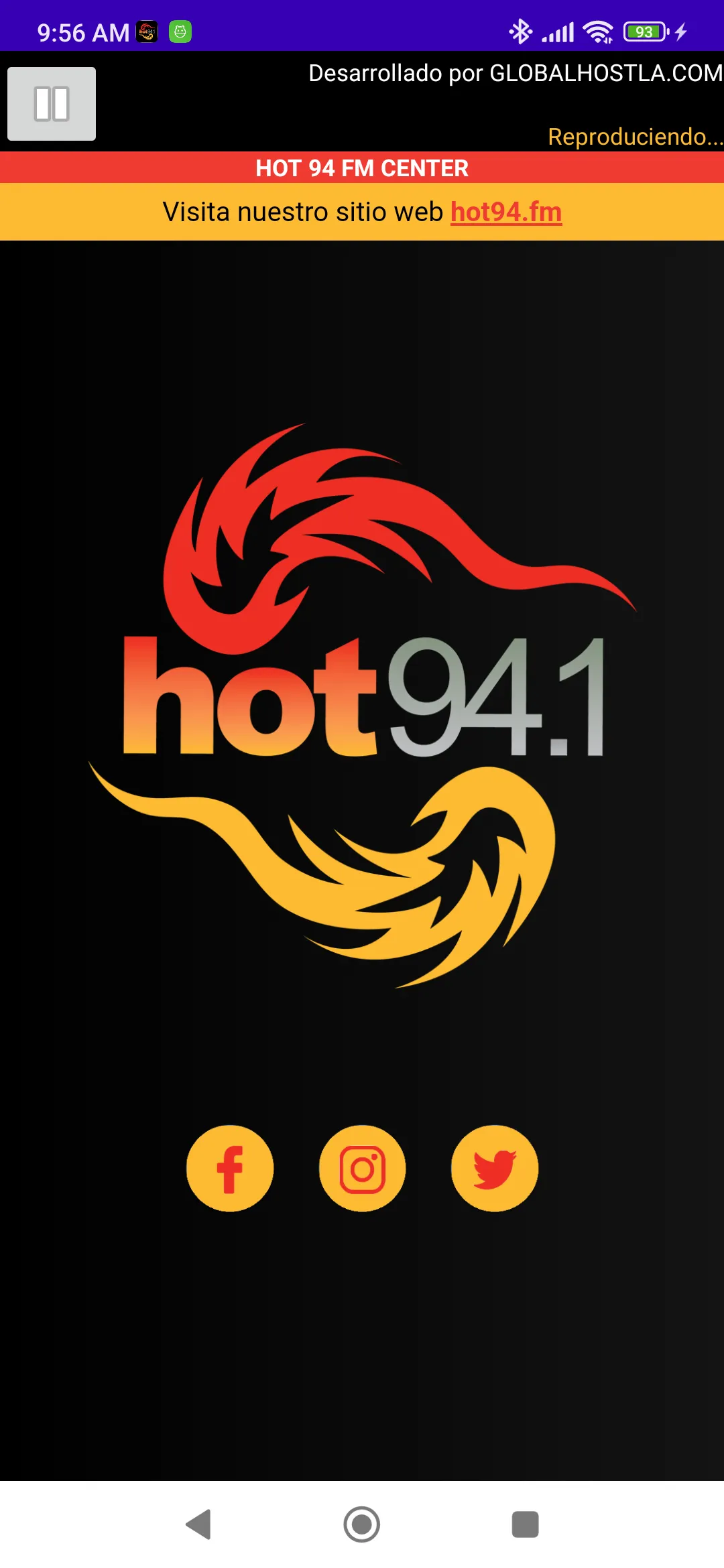 HOT 94 FM | Indus Appstore | Screenshot