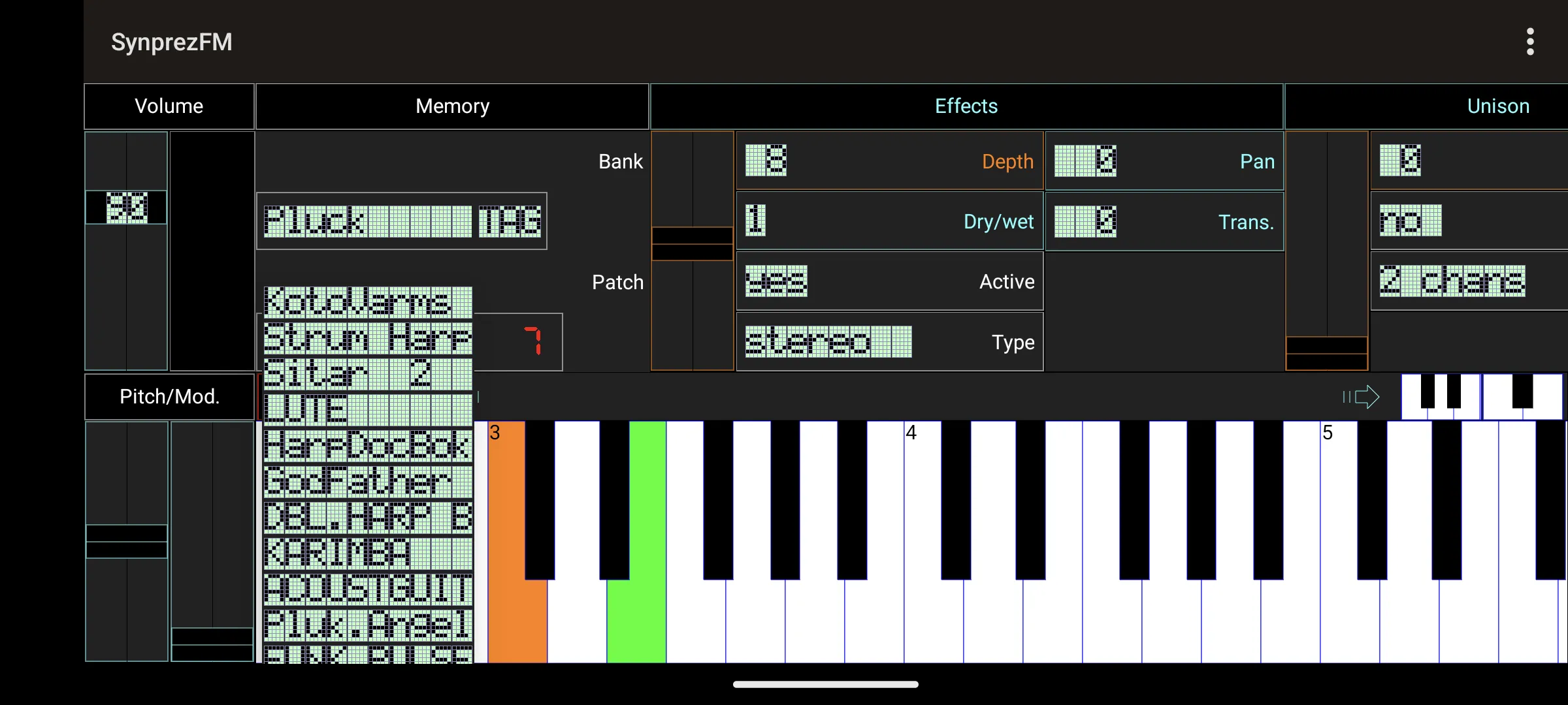 FM Synthesizer [SynprezFM II] | Indus Appstore | Screenshot