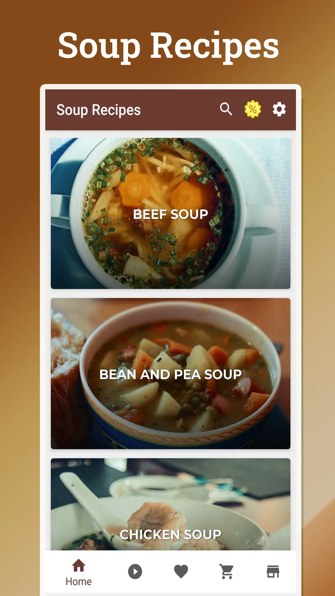 Soup Recipes | Indus Appstore | Screenshot