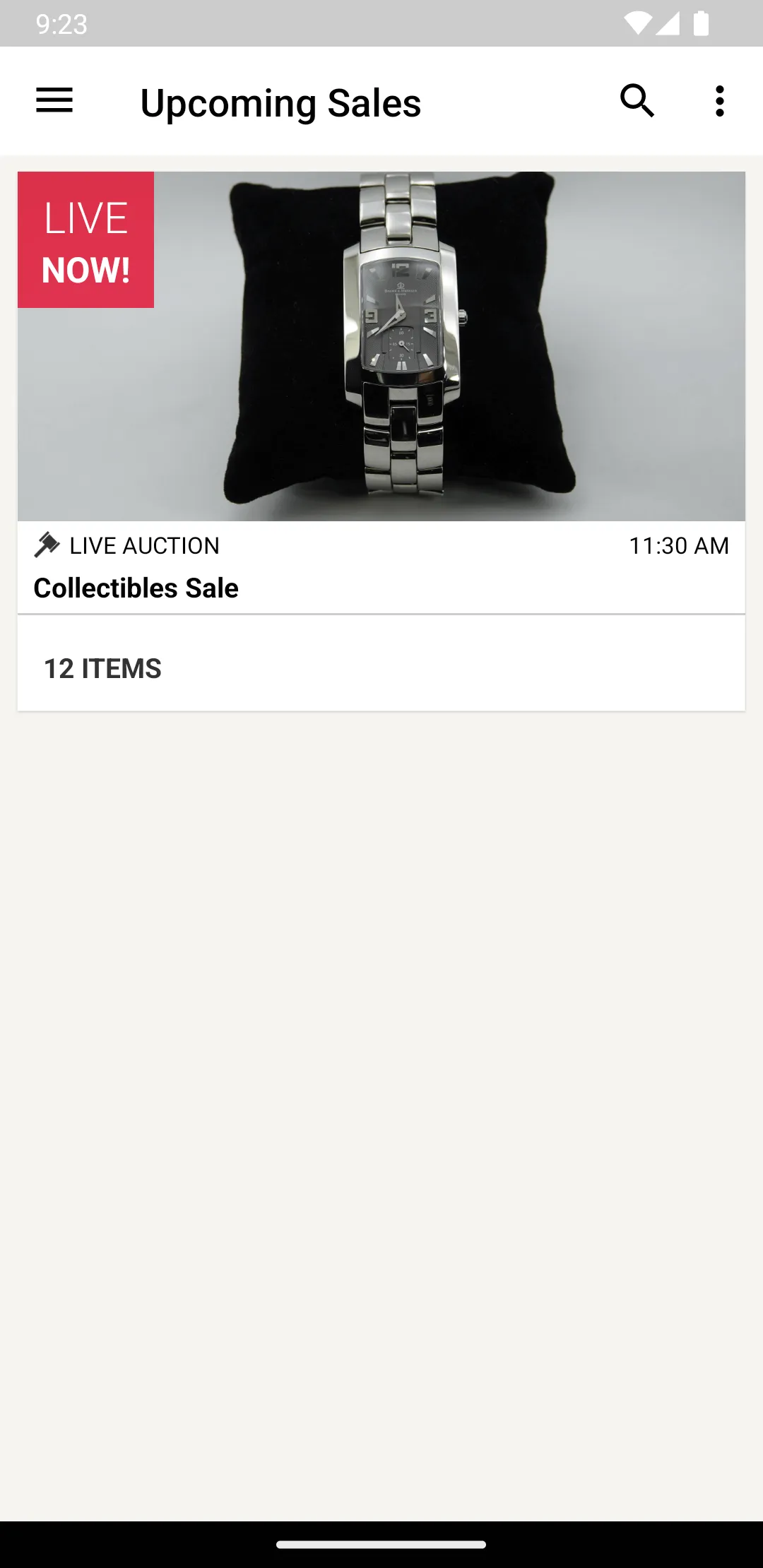 Asset Auctions | Indus Appstore | Screenshot