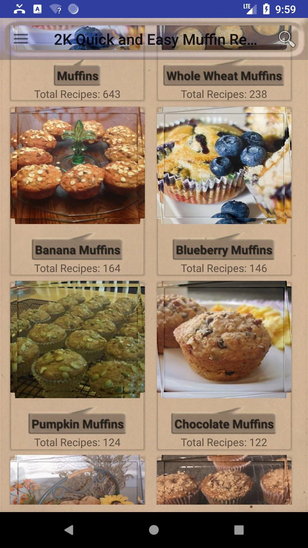 2K Quick & Easy Muffin Recipes | Indus Appstore | Screenshot