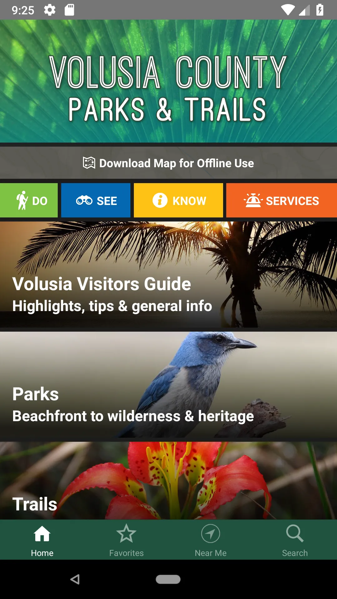 Volusia County Parks & Trails | Indus Appstore | Screenshot