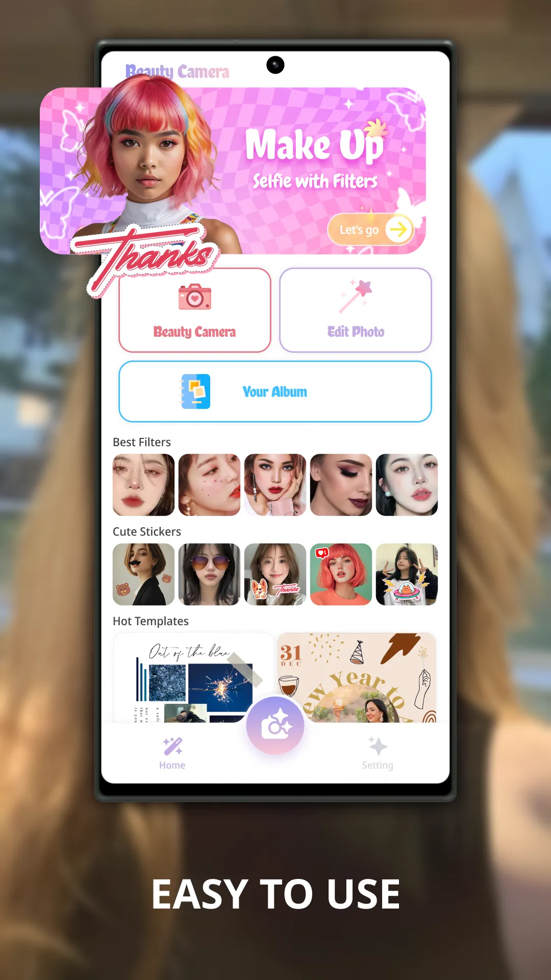 Sweet Selfie Beauty Camera | Indus Appstore | Screenshot