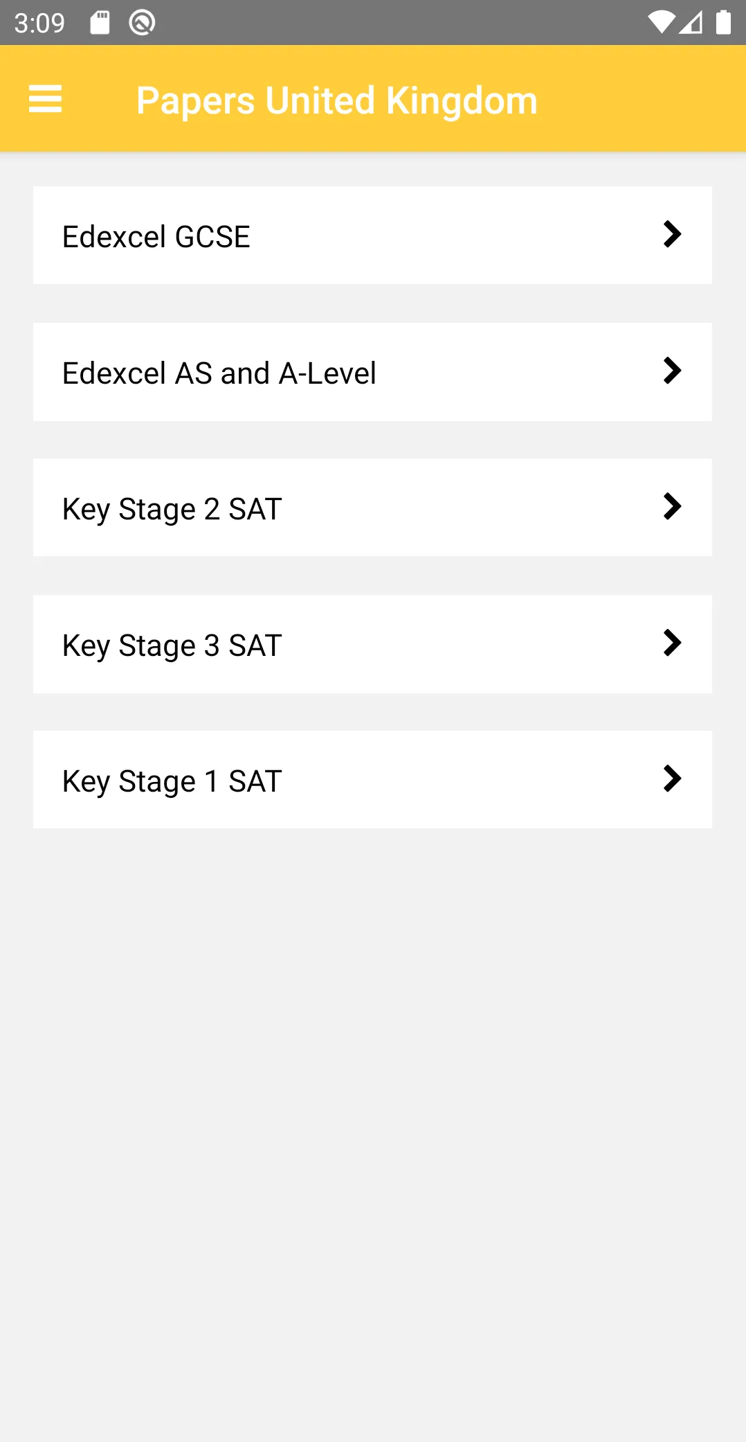 Exam Papers | Indus Appstore | Screenshot