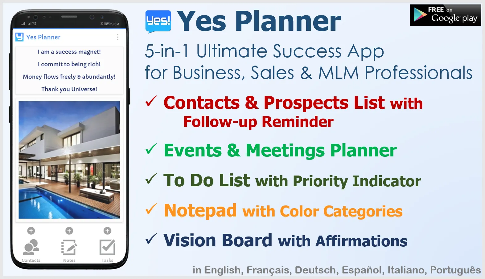 Yes Planner for Direct Selling | Indus Appstore | Screenshot