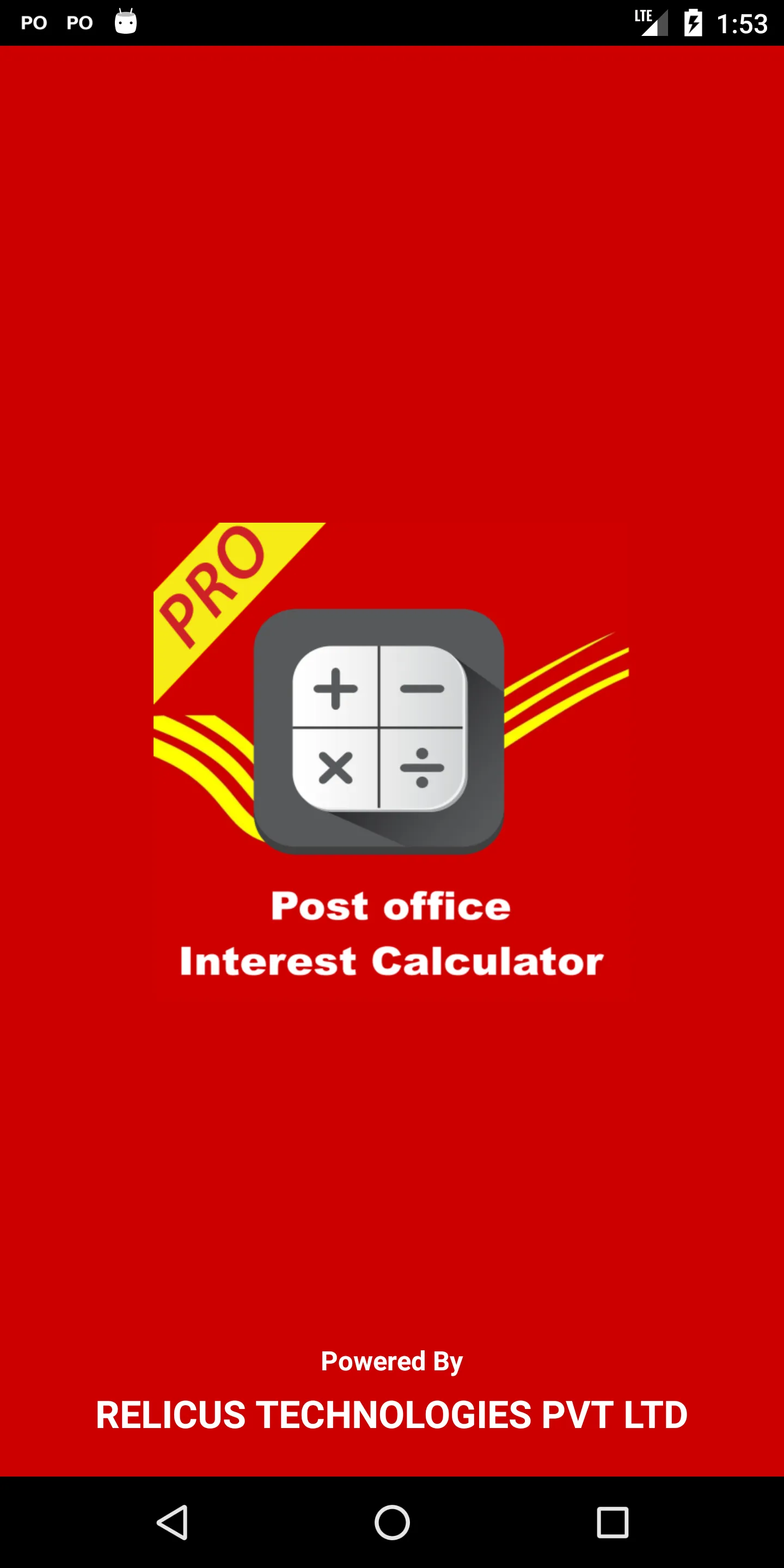 PO Interest Calculator Pro | Indus Appstore | Screenshot