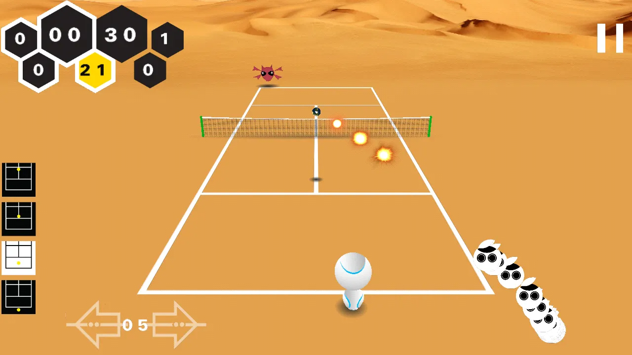 Alien Tennis | Indus Appstore | Screenshot