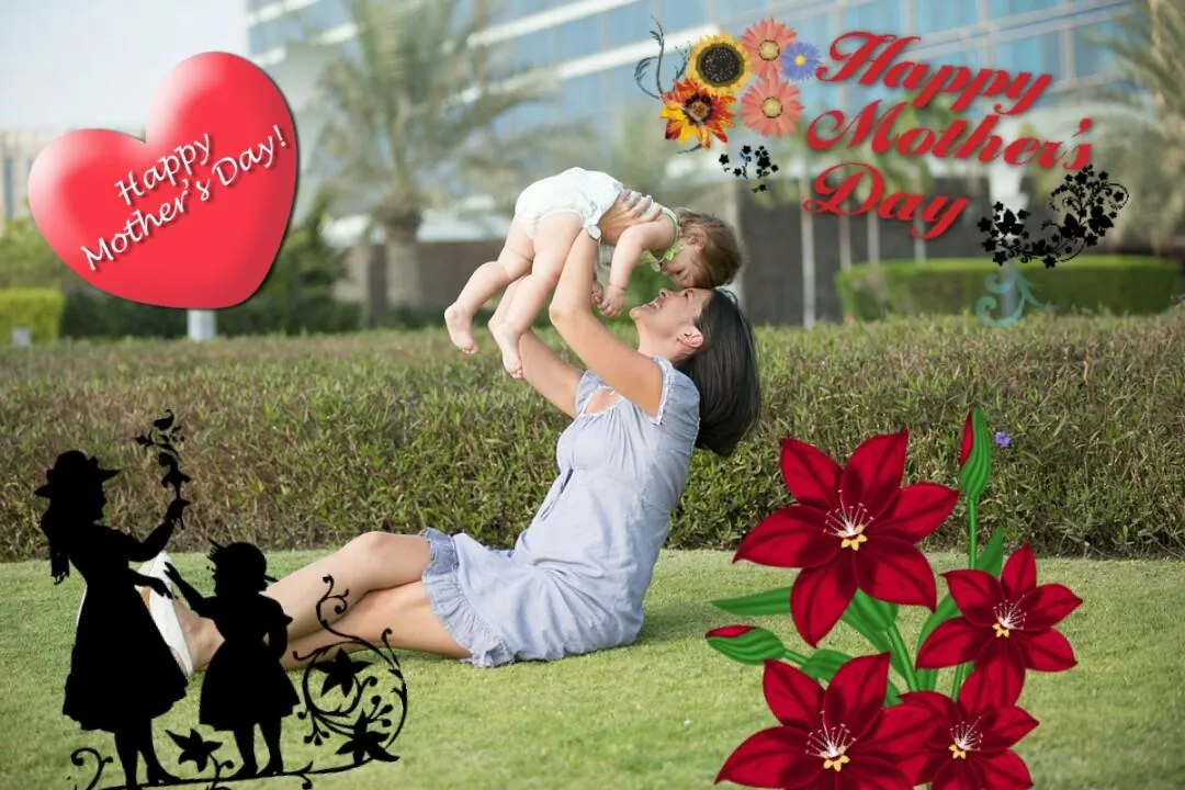 Mother's day photo stickers | Indus Appstore | Screenshot