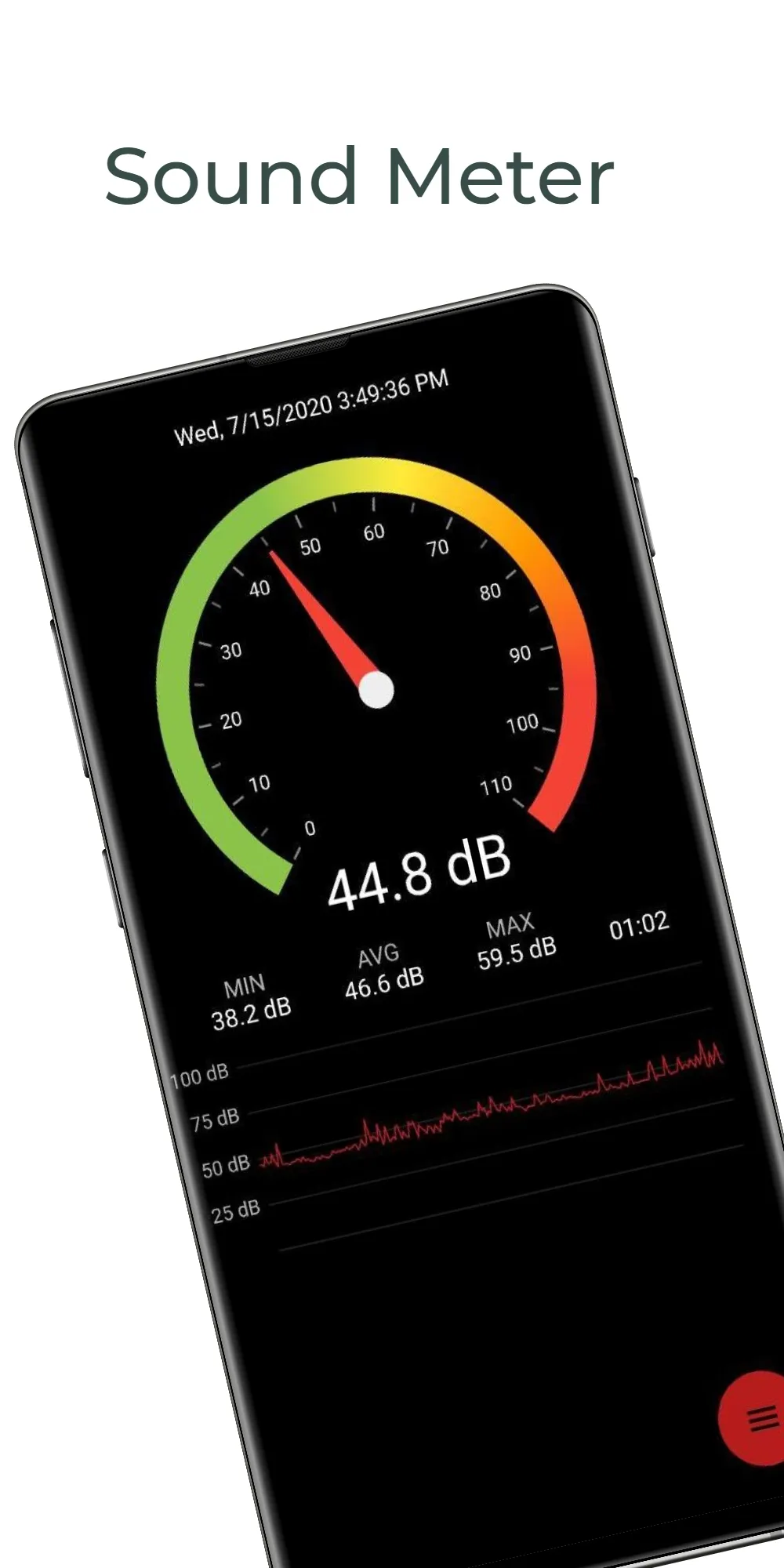 Sound Meter - decibel meter | Indus Appstore | Screenshot