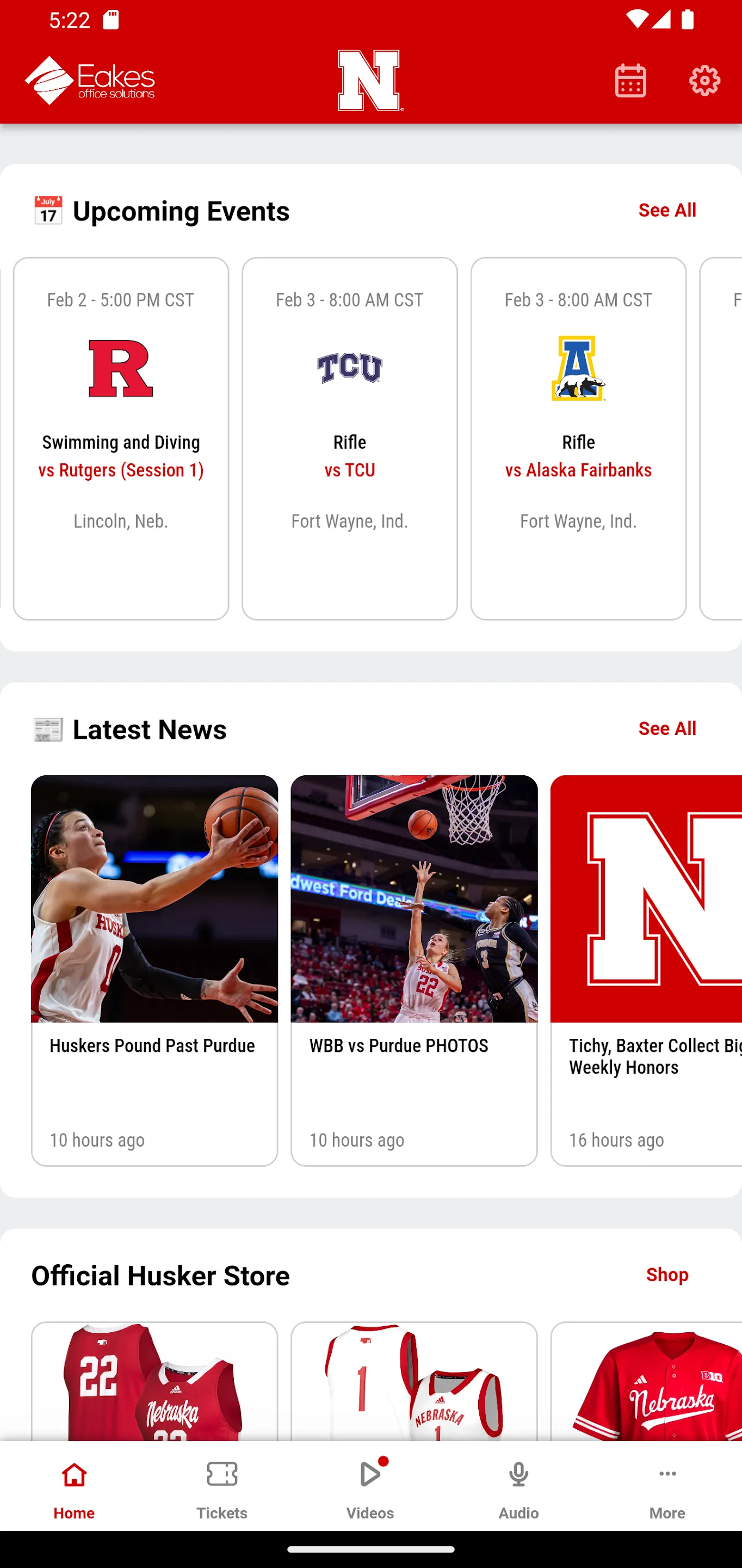 Nebraska Huskers | Indus Appstore | Screenshot