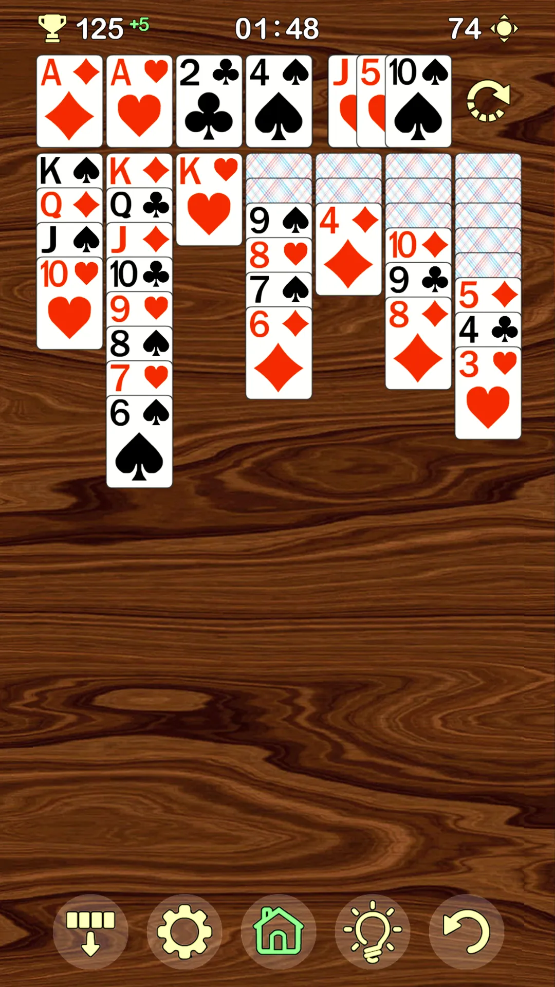 Solitaire Classic — Smart | Indus Appstore | Screenshot