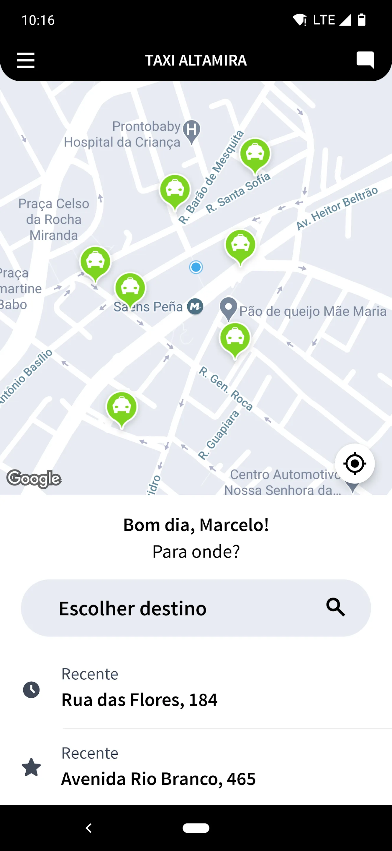 Taxi Altamira | Indus Appstore | Screenshot