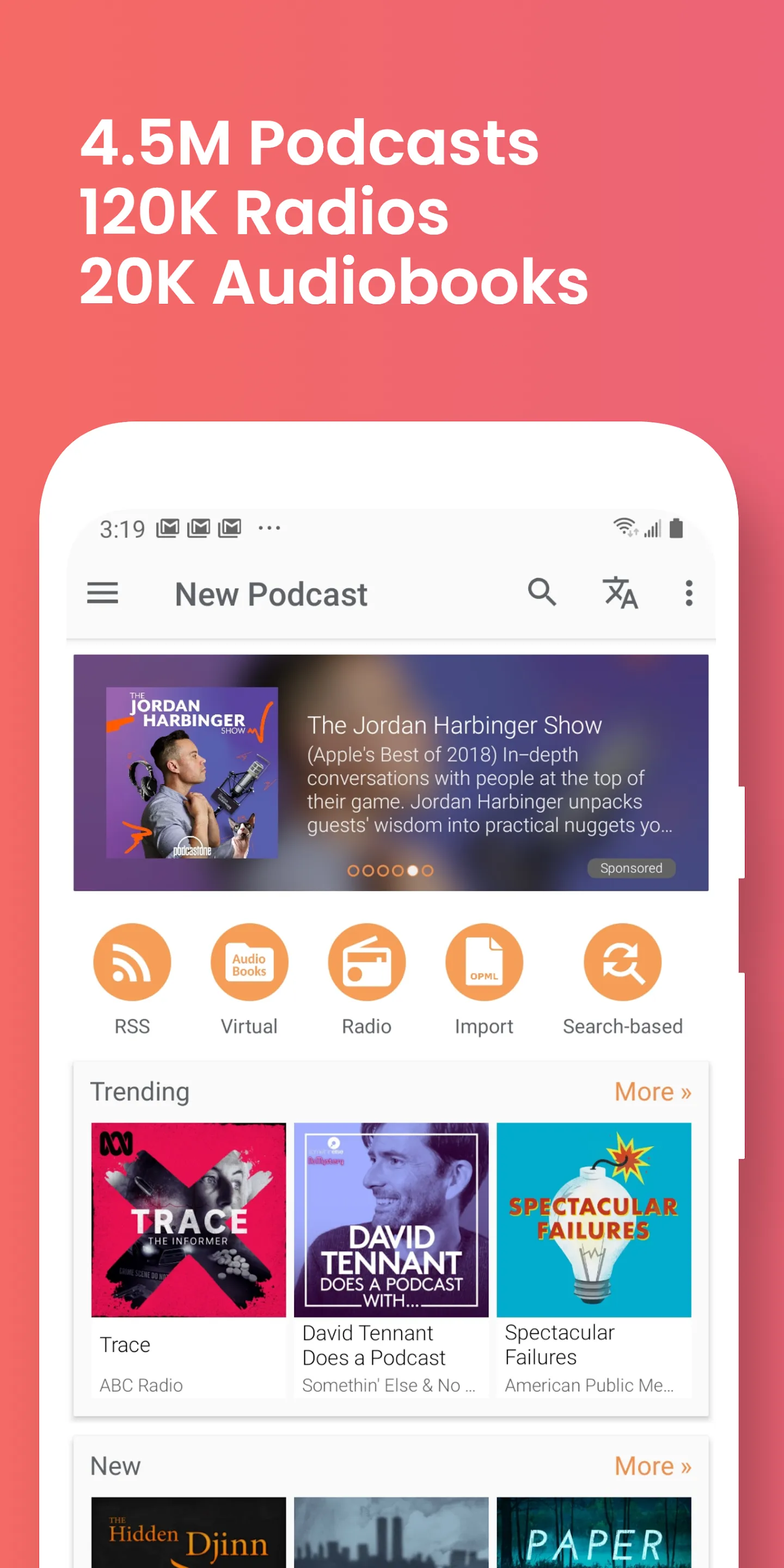 Podcast Addict: Podcast player | Indus Appstore | Screenshot