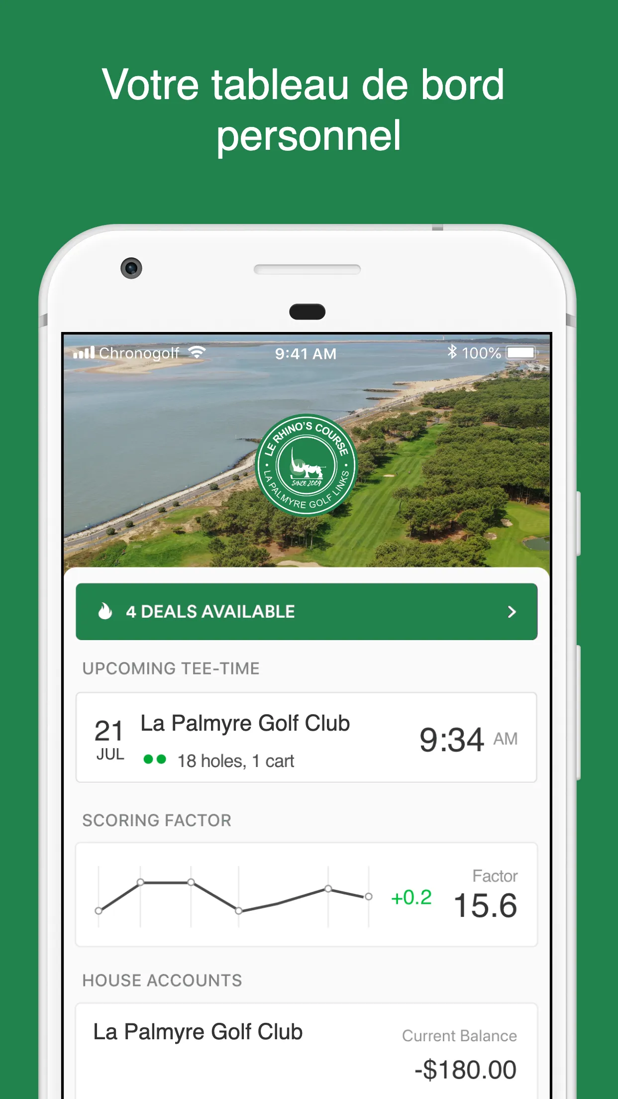 La Palmyre Golf Club | Indus Appstore | Screenshot