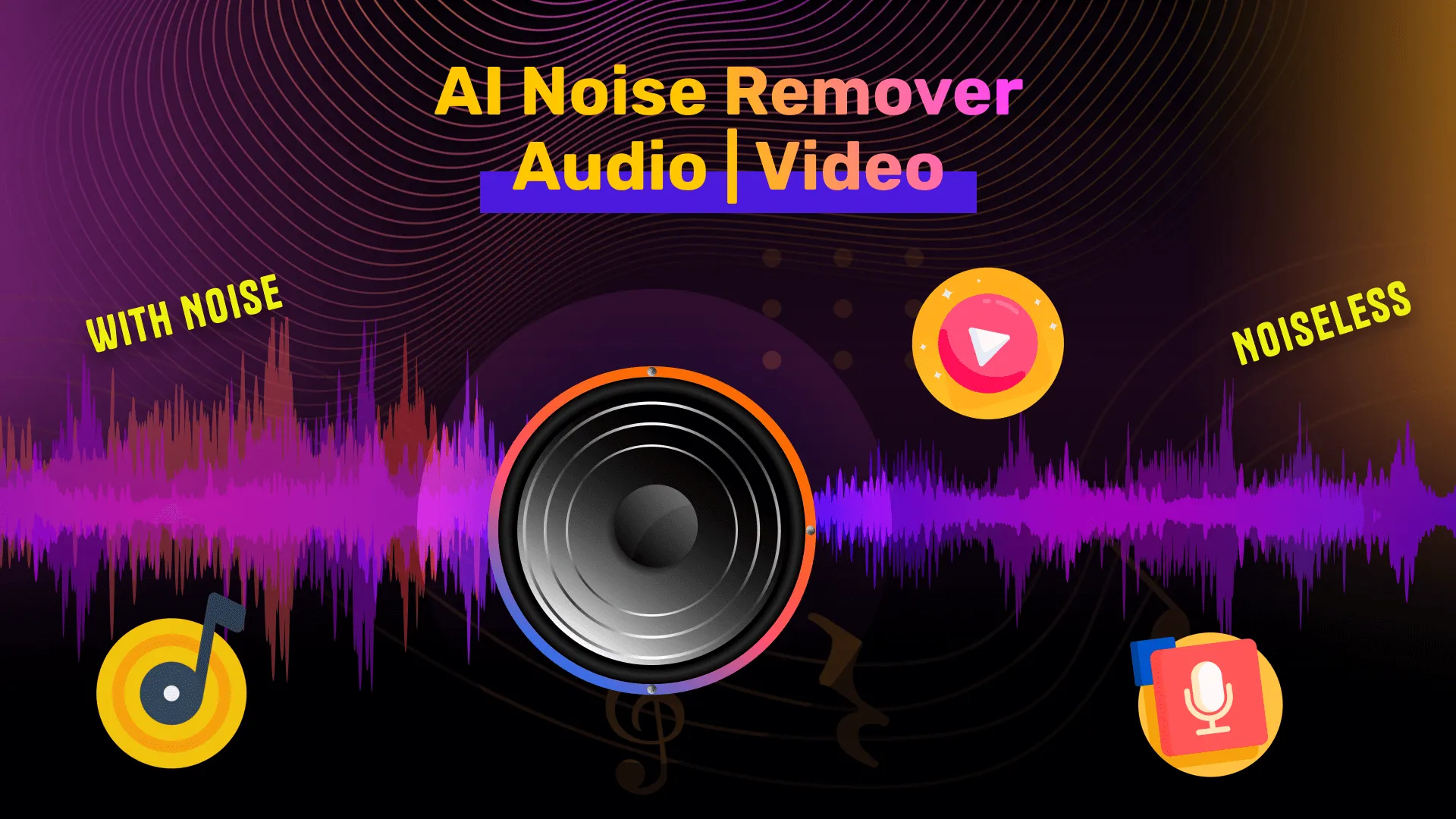 AI Noise Remover: Audio&Video | Indus Appstore | Screenshot