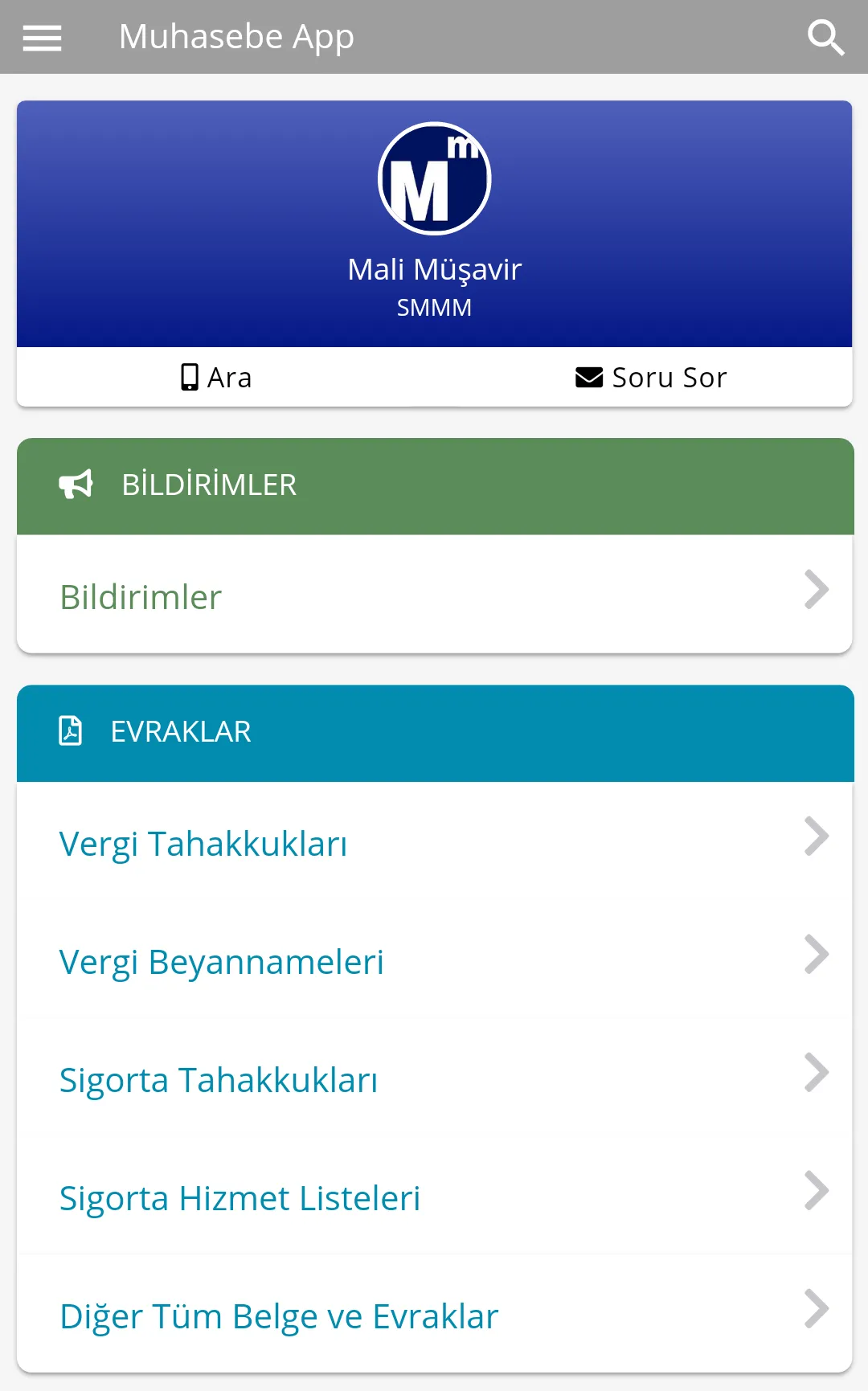 Muhasebe App | Indus Appstore | Screenshot