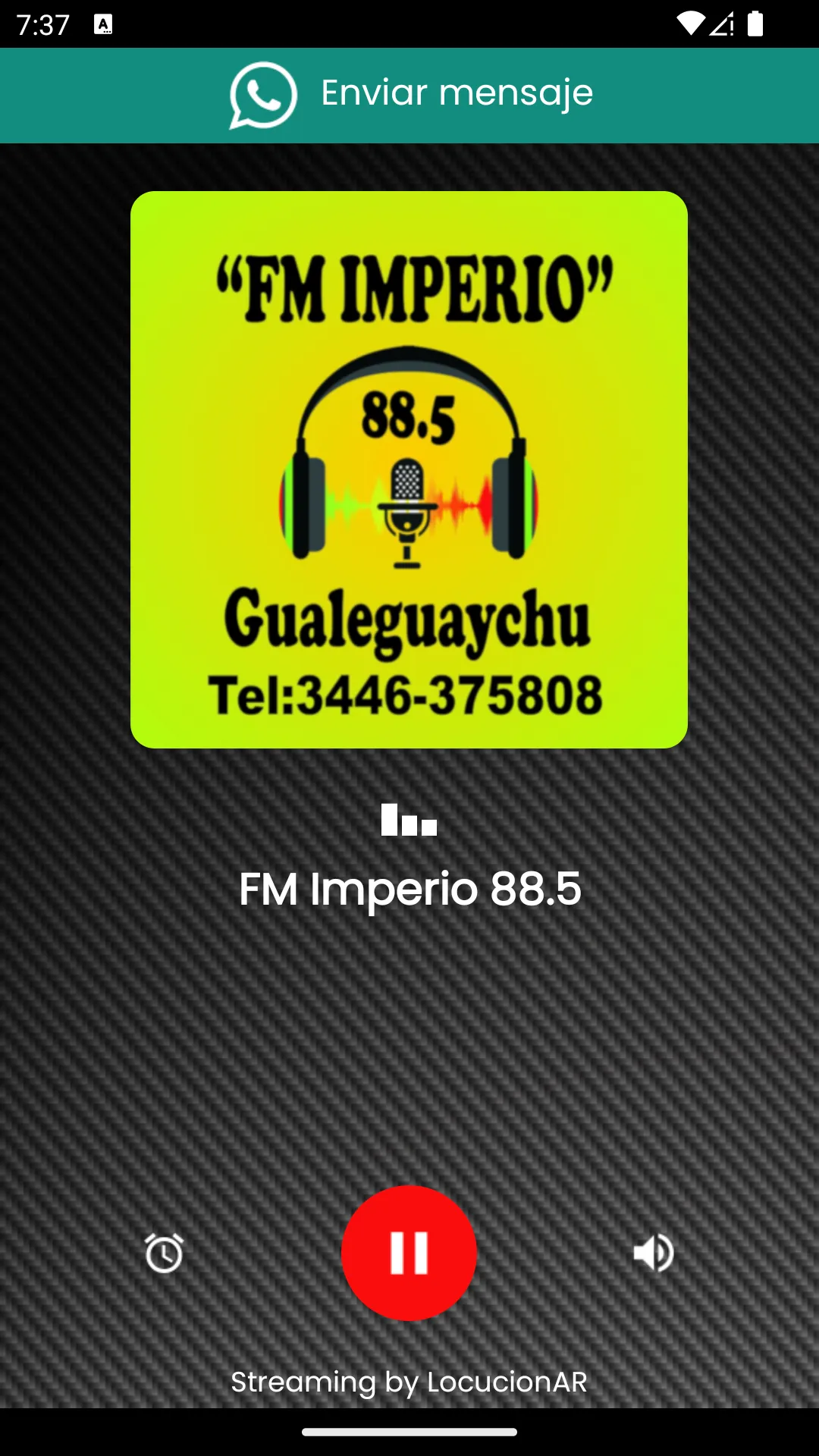 FM Imperio 88.5 | Indus Appstore | Screenshot