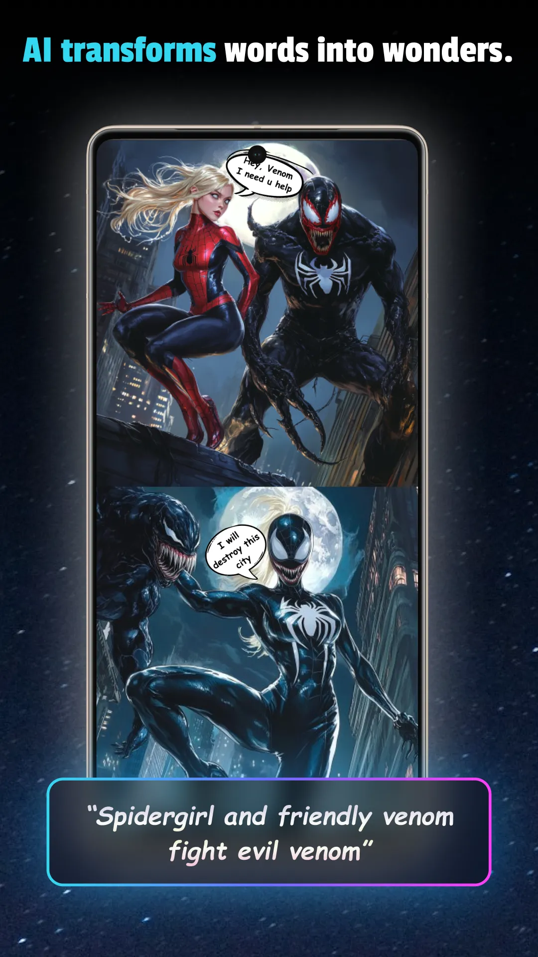 Comickey - AI Comic Maker | Indus Appstore | Screenshot