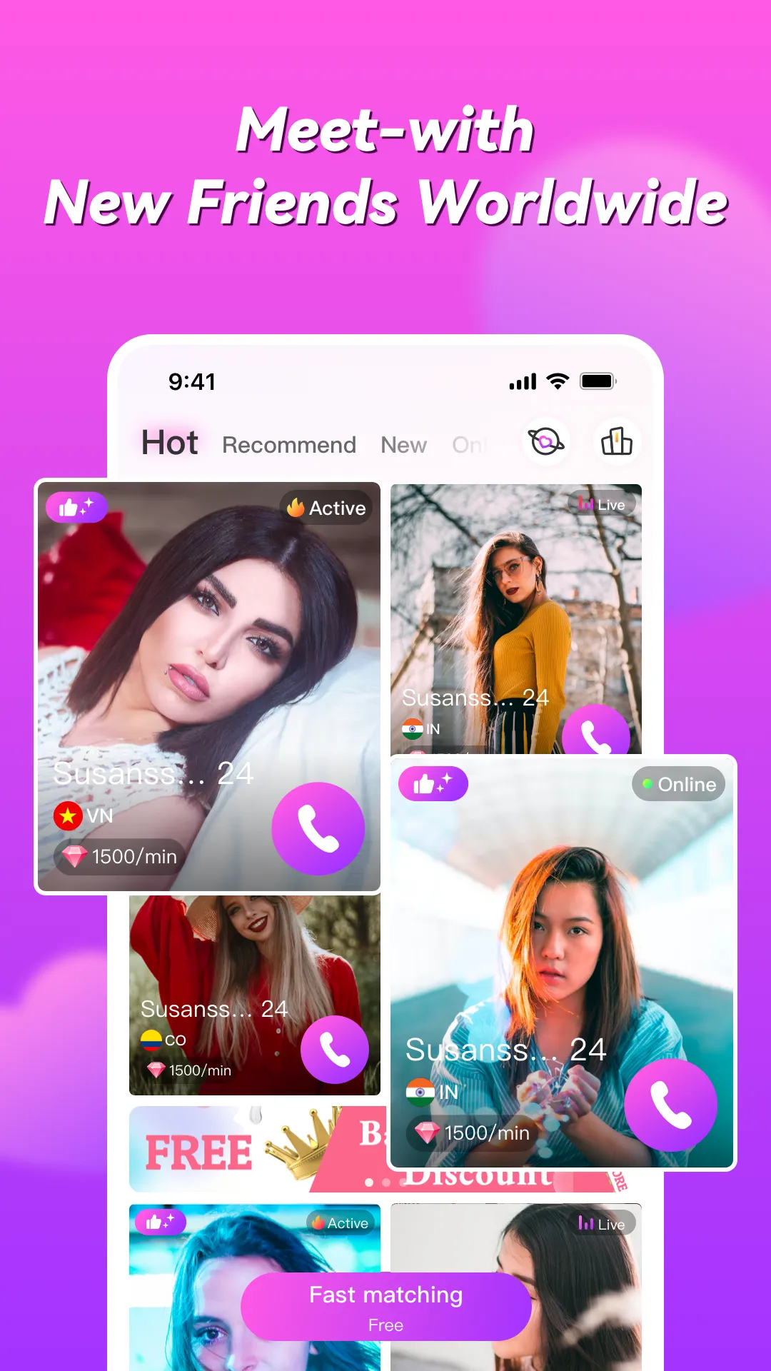 Honeycam Pro-Live Video Chat | Indus Appstore | Screenshot
