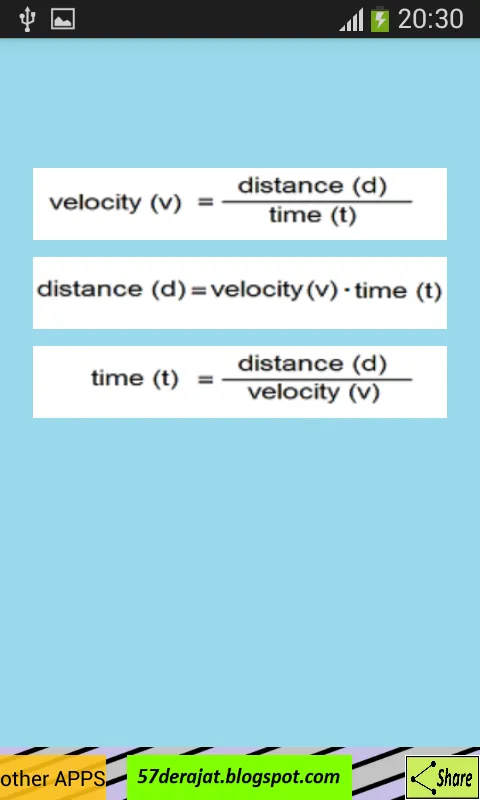 Velocity Equation | Indus Appstore | Screenshot