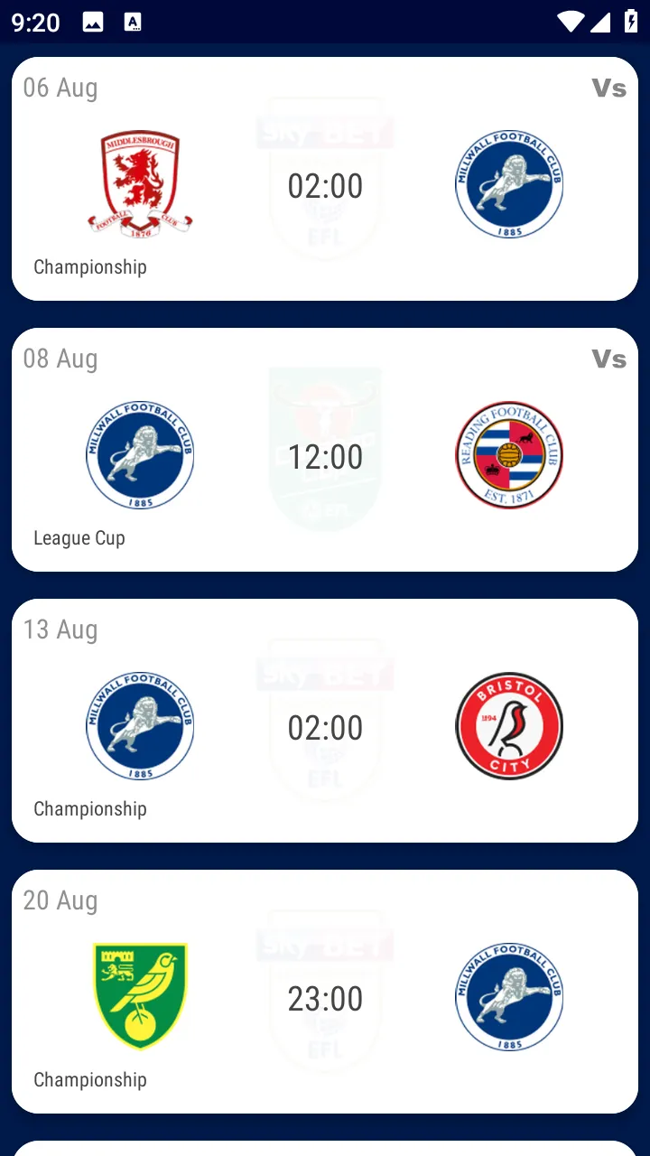 Millwall FC Fan App | Indus Appstore | Screenshot