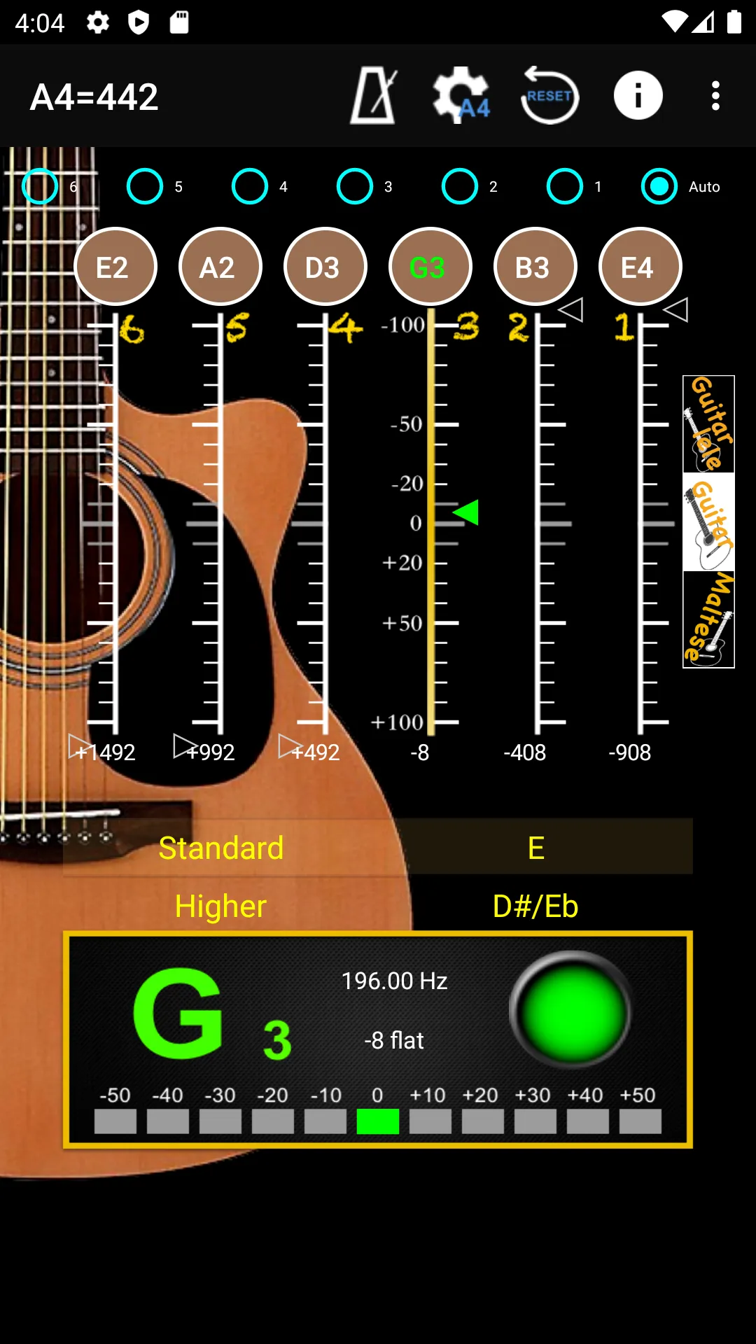 GuitarTuner - Tuner for Guitar | Indus Appstore | Screenshot