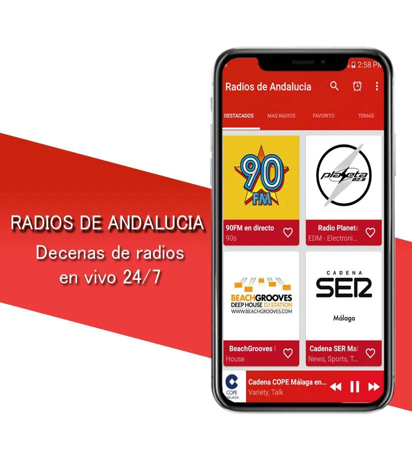 Radios de Andalucia | Indus Appstore | Screenshot