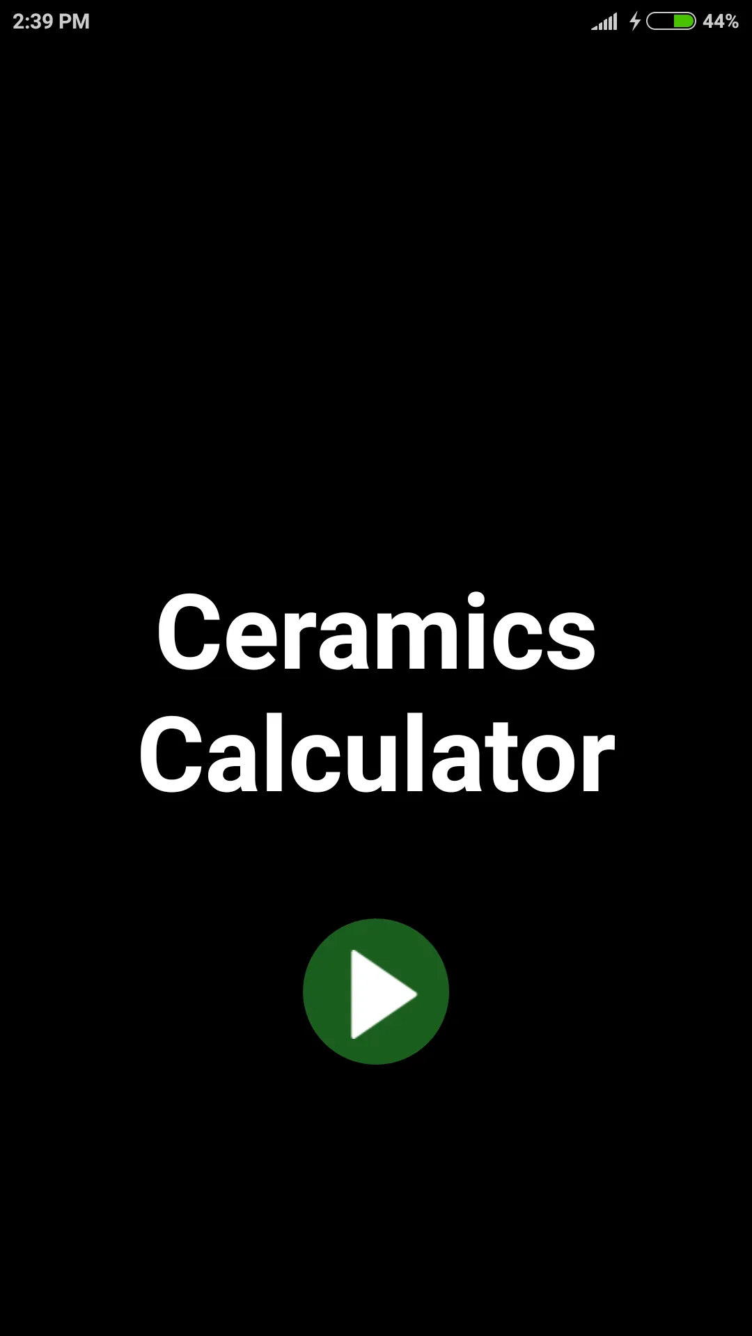 Ceramics Calculator | Indus Appstore | Screenshot