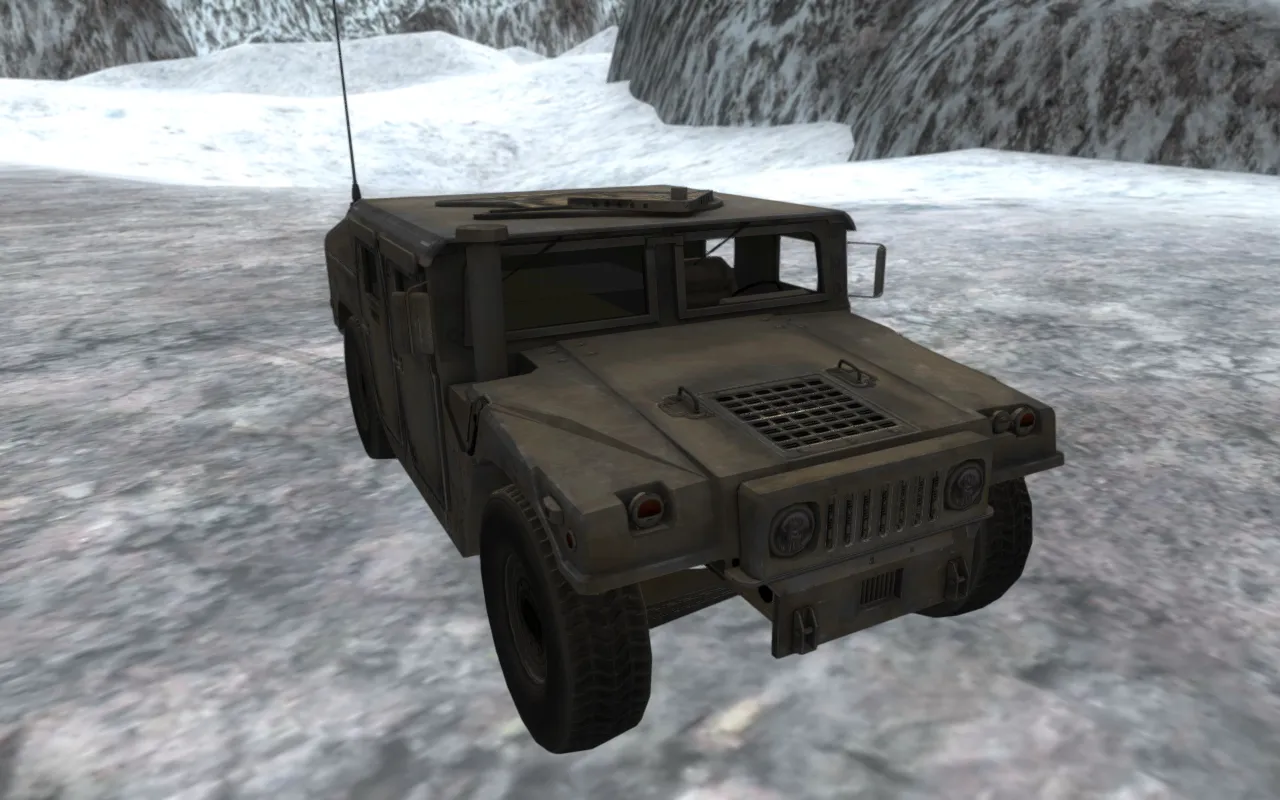 Army 4x4 Snow Driving 3D | Indus Appstore | Screenshot