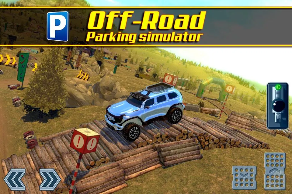 4x4 Offroad Parking Simulator | Indus Appstore | Screenshot