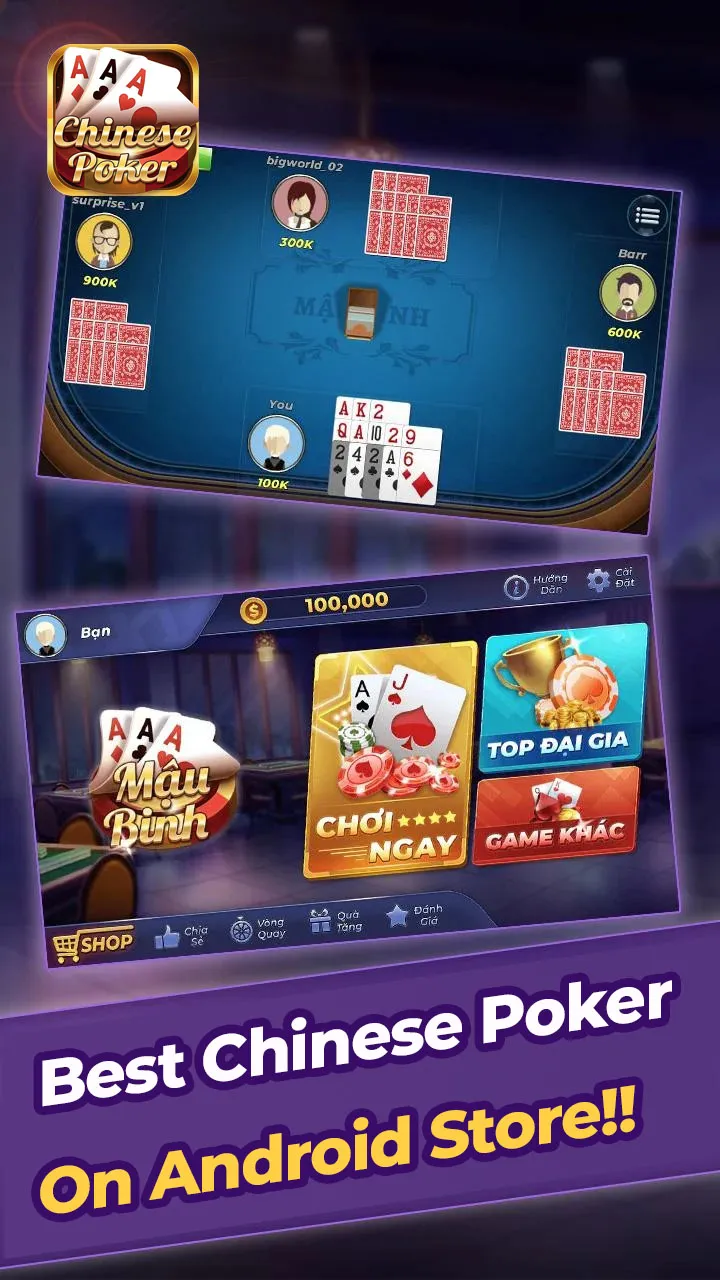 Chinese Poker - Mau Binh | Indus Appstore | Screenshot