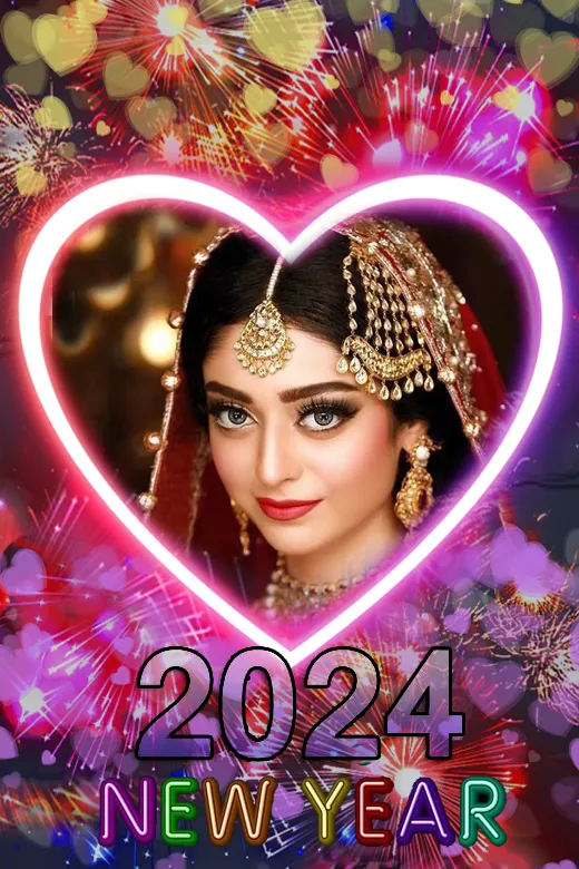 New year photo frame 2024 | Indus Appstore | Screenshot