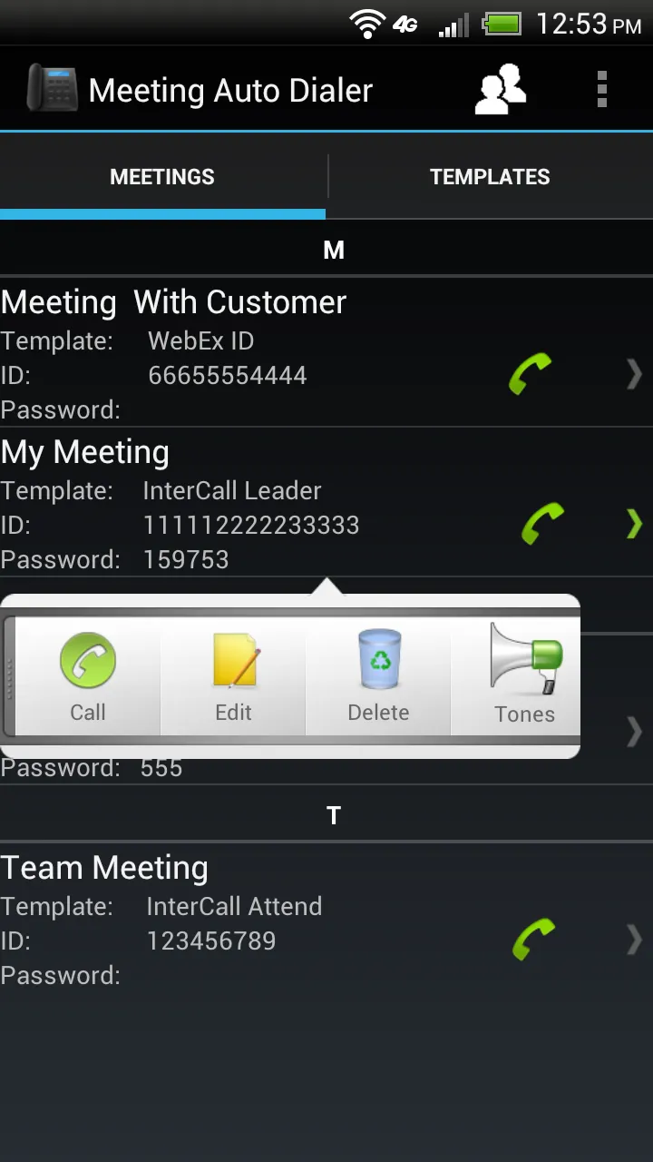 Meeting Auto Dialer | Indus Appstore | Screenshot