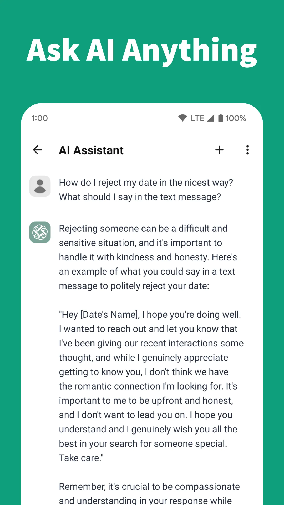 AI Chat - Ask AI Anything | Indus Appstore | Screenshot