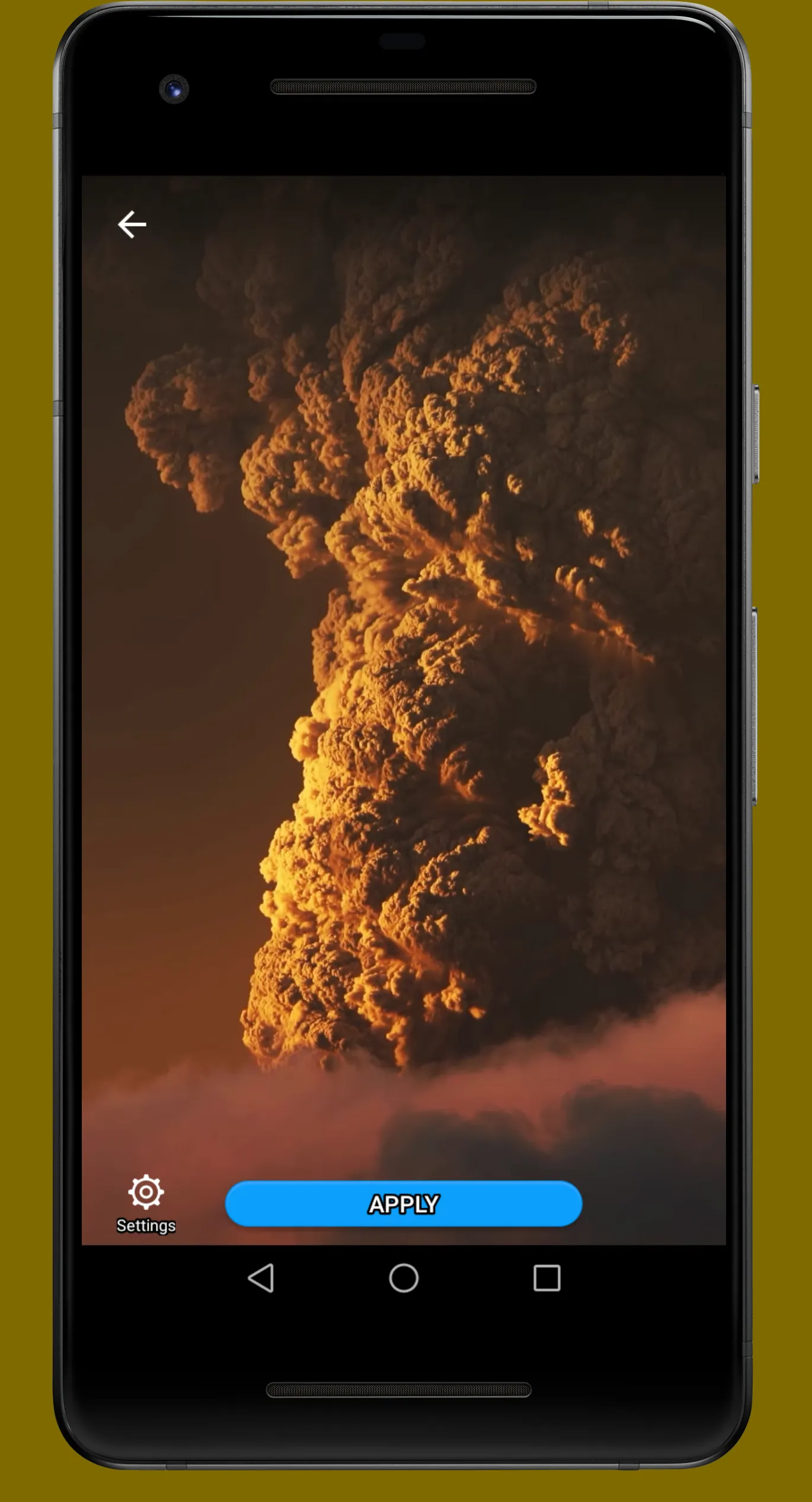 Volcanic Video Wallpaper | Indus Appstore | Screenshot