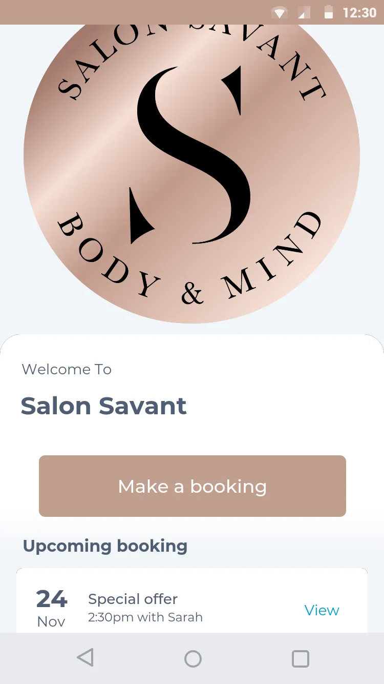 Salon Savant | Indus Appstore | Screenshot